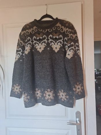 Pull laine vintage