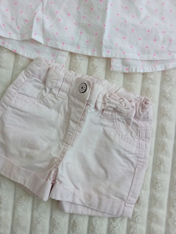 Ensemble fille 6/9mois 🌼🌸 - photo numéro 3