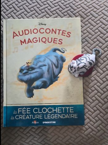 Numéro 134 Livre + figurine édition audiocontes Magiques Altaya édition disney audio compte conte