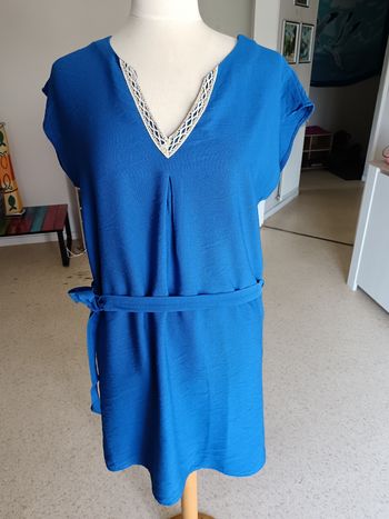 Robe d'été bleu T2