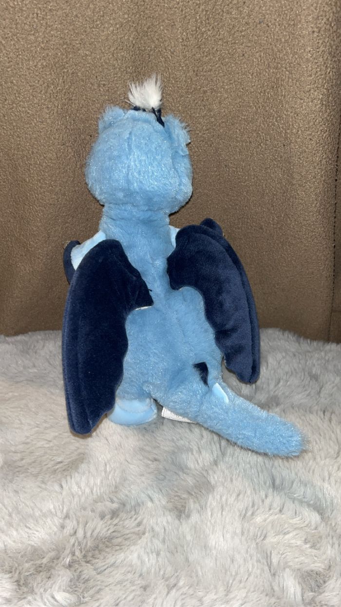 Doudou / peluche dragon bleu - Parfait etat - Histoire D’ours - photo numéro 3