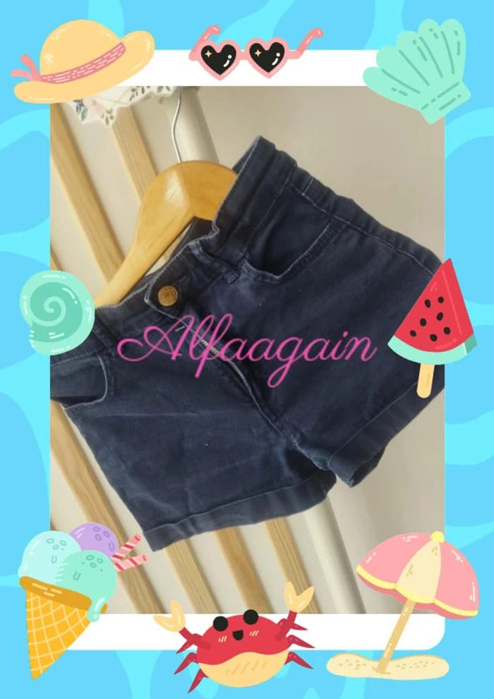 Short bleu 6/7ans - photo numéro 3