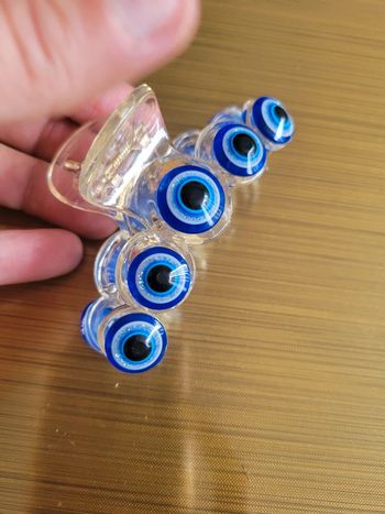 Pince a cheveux oeil de Nazar