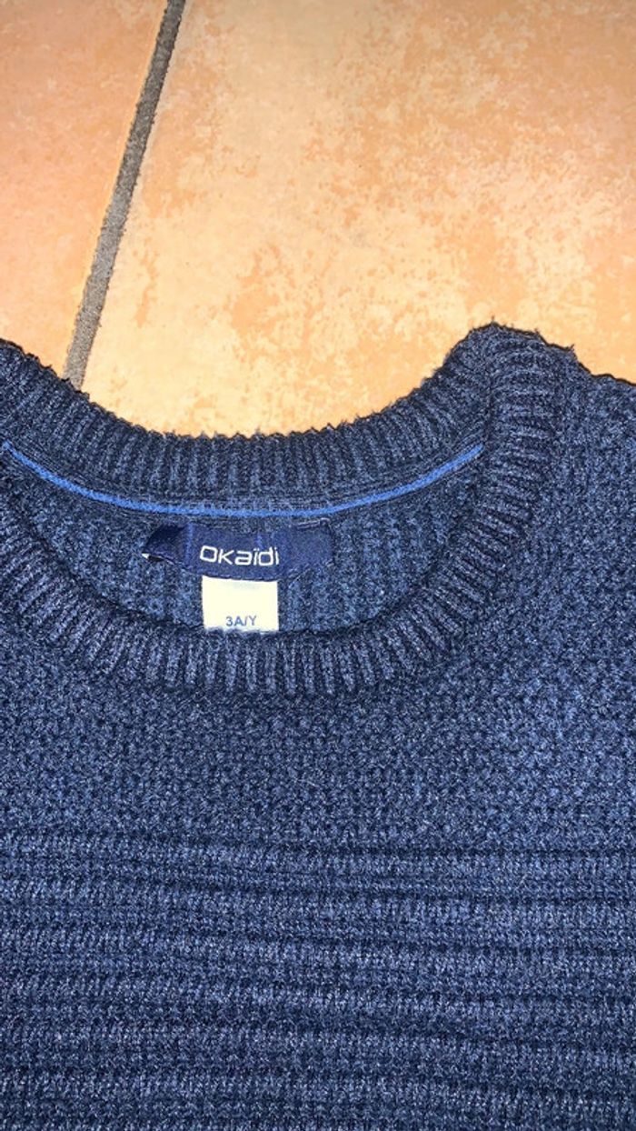 Pull Okaidi 3 ans - photo numéro 2