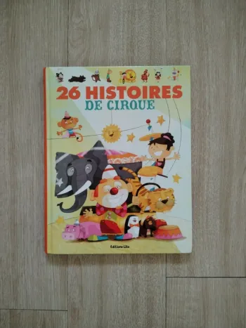Livre 26 histoires de cirque