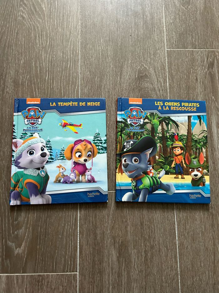 Lot 2 livres paw patrol - photo numéro 1