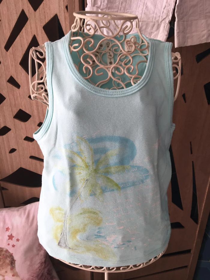 Ensemble shirt et top fille 5 ans - photo numéro 2