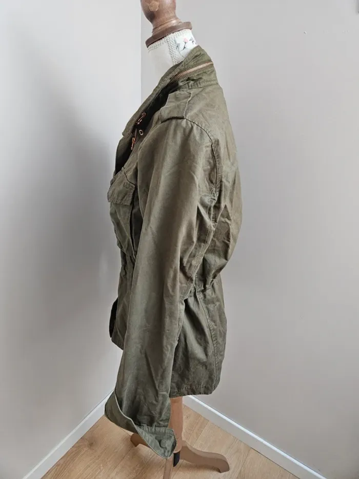 Veste army décontractée Kaki H&M T.40 - photo numéro 4