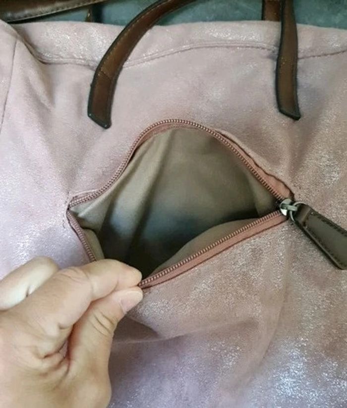 Grand sac à main + bandoulière - photo numéro 9