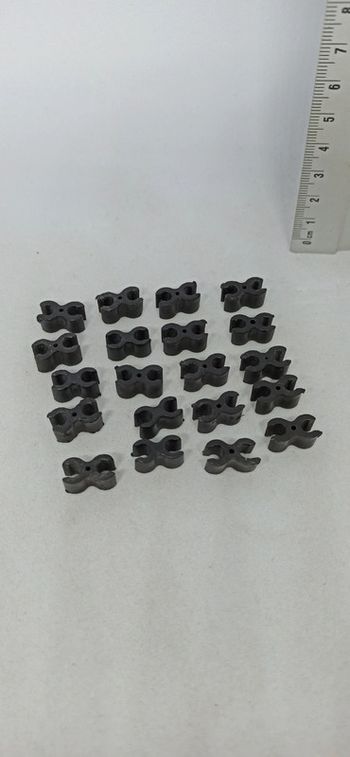 20 attaches noires playmobil