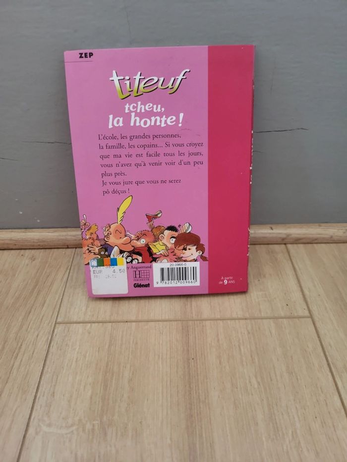Livre titeuf tcheu la honte - photo numéro 2