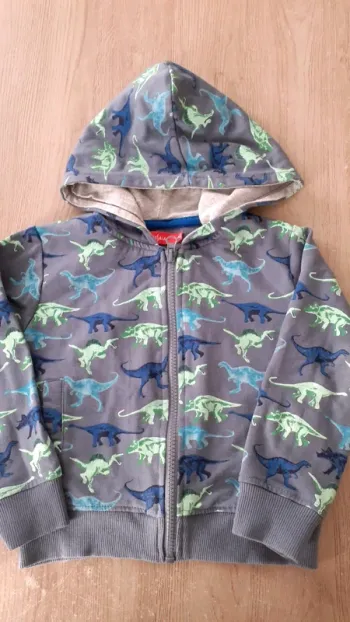 Sweat zippé dinausore