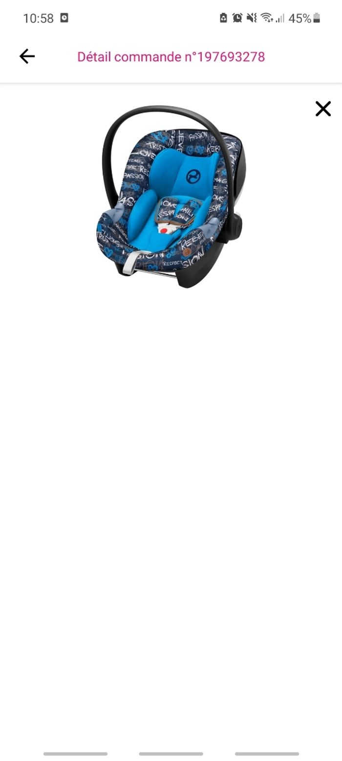 poussette balios s avec son cosy et adaptateur - photo numéro 3