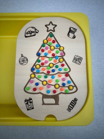 🎄 Plaque d’activité Trofast – Sapin de Noël 🎅