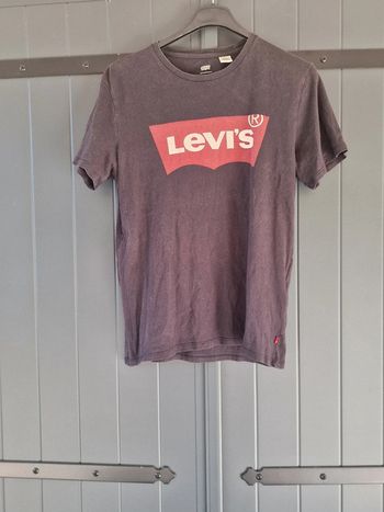 T shirt noir logo levis classique