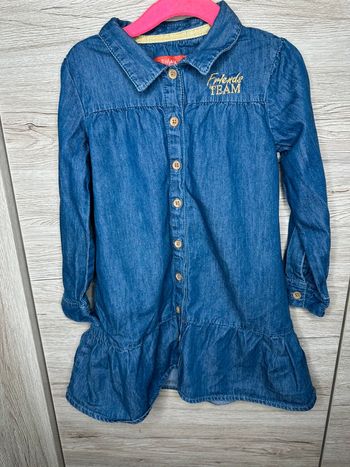 Robe couleur jean 4 ans