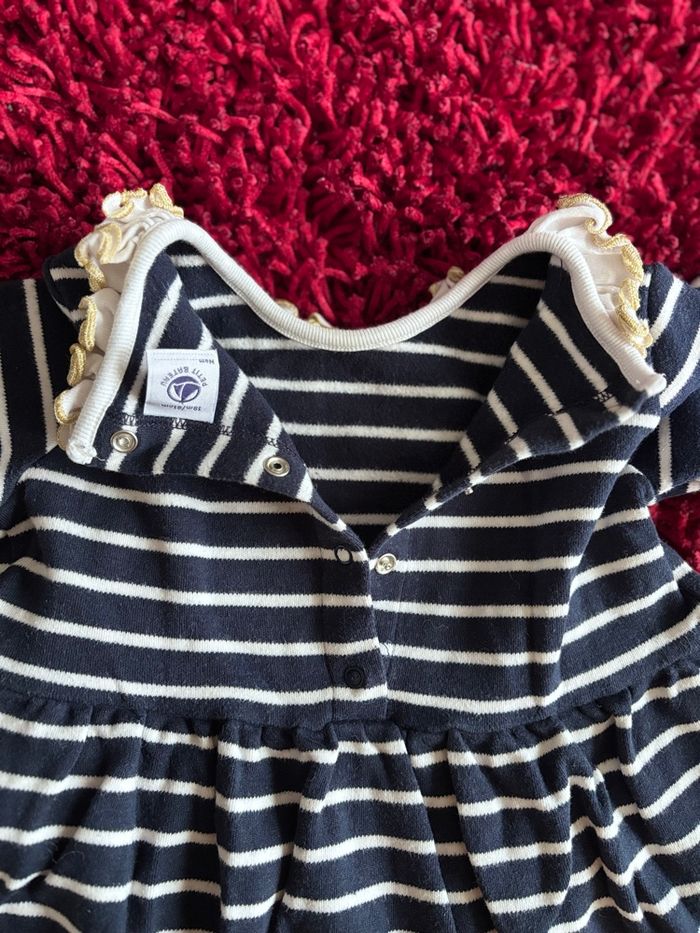 Robe marinière bébé – 18 mois - 81 cm - photo numéro 5