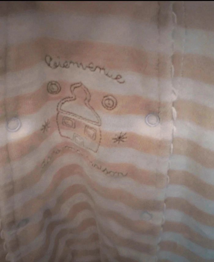 Pyjama velours bébé garçon grain de blé 6 mois - photo numéro 3