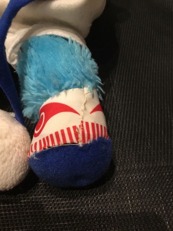 Peluche Popples sportif balle de tennis Mattel sport 1987 vintage - photo numéro 10