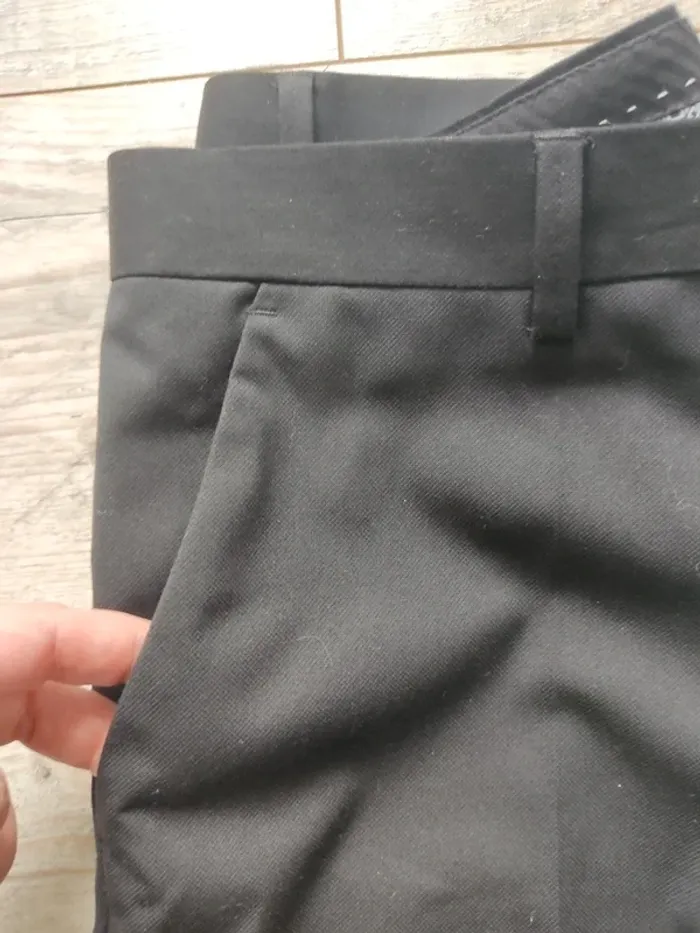 Pantalon tailleur coupe droite noir taille 42 Carnet de Vol - photo numéro 3
