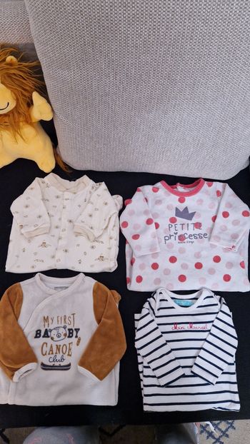 Lots 4 pyjamas bébé fille 