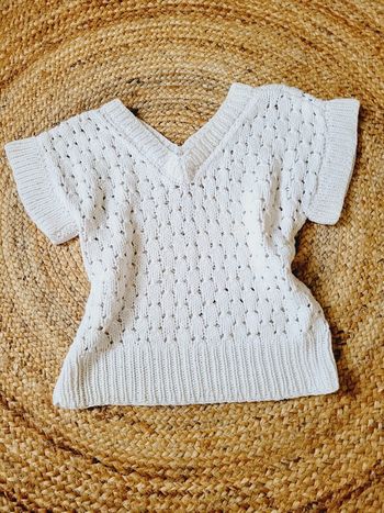 Pull manches courtes