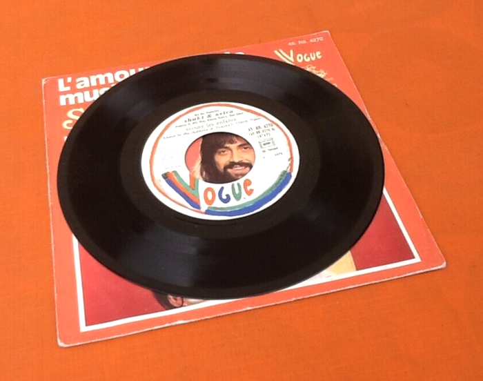 Vinyle 45 tours Shuky & Aviva L’ amour c’est la musique de ma vie (1973) - photo numéro 2