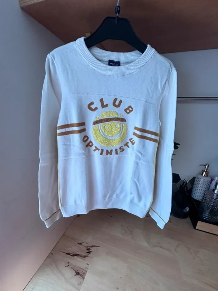 Sublime pull col rond • Sergent Major • 11 ans