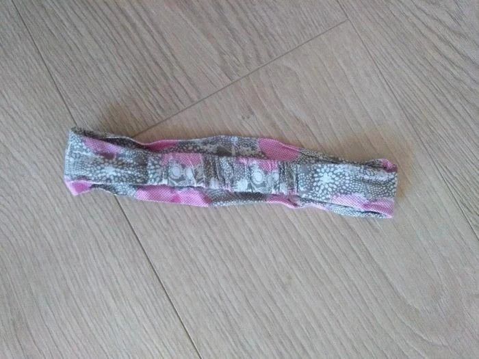 Ensemble fille robe fuschia , blouse et bandeau TAO 9 mois - photo numéro 7