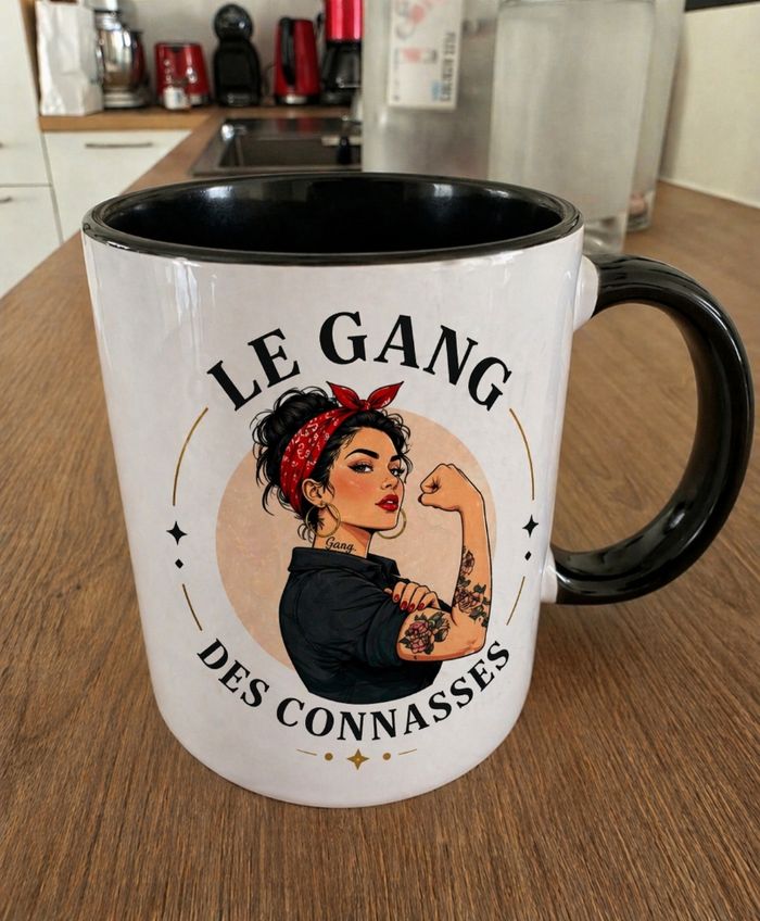 Mug humoristique le gang des connasses neuf