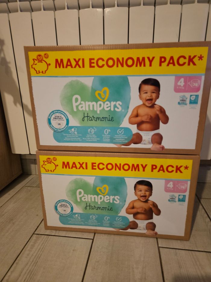 Pampers harmonie taille 4
