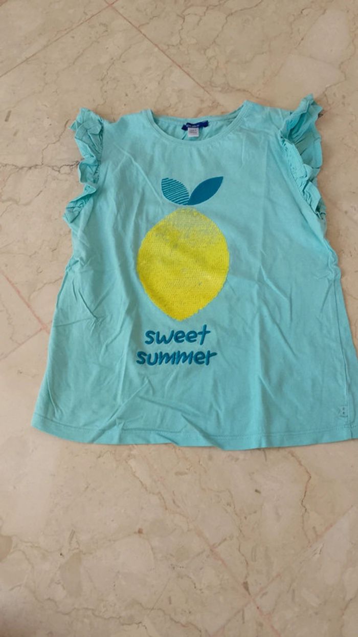 #manu_7896fille12ans t shirt manches courtes