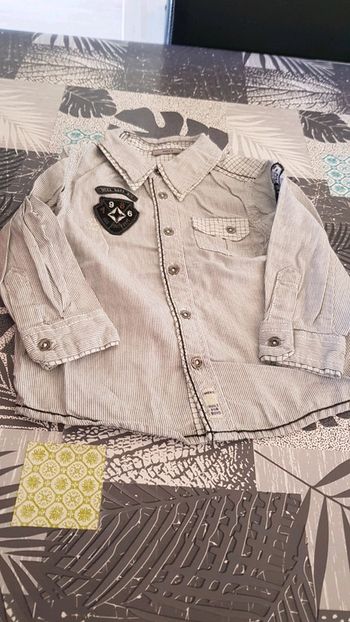 Chemise manches longues