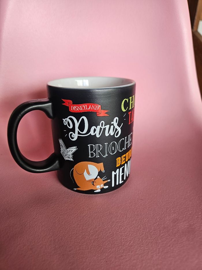 Tasse - mug disney ratatouille remy noir disneyland paris - photo numéro 4