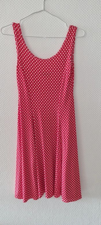 Robe à pois rouge taille 36 / S Dass & Co