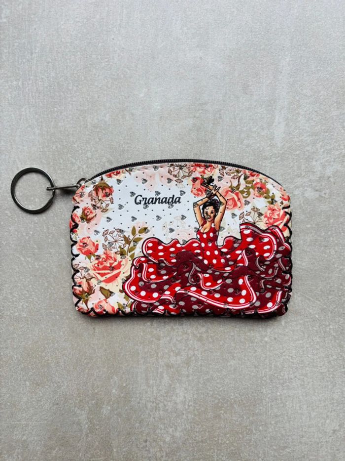 Joli porte monnaie flamenco Grenade neuf