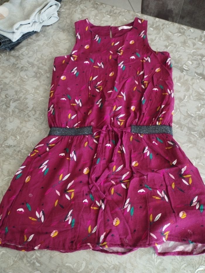 Robe fleurie 12 ans fille