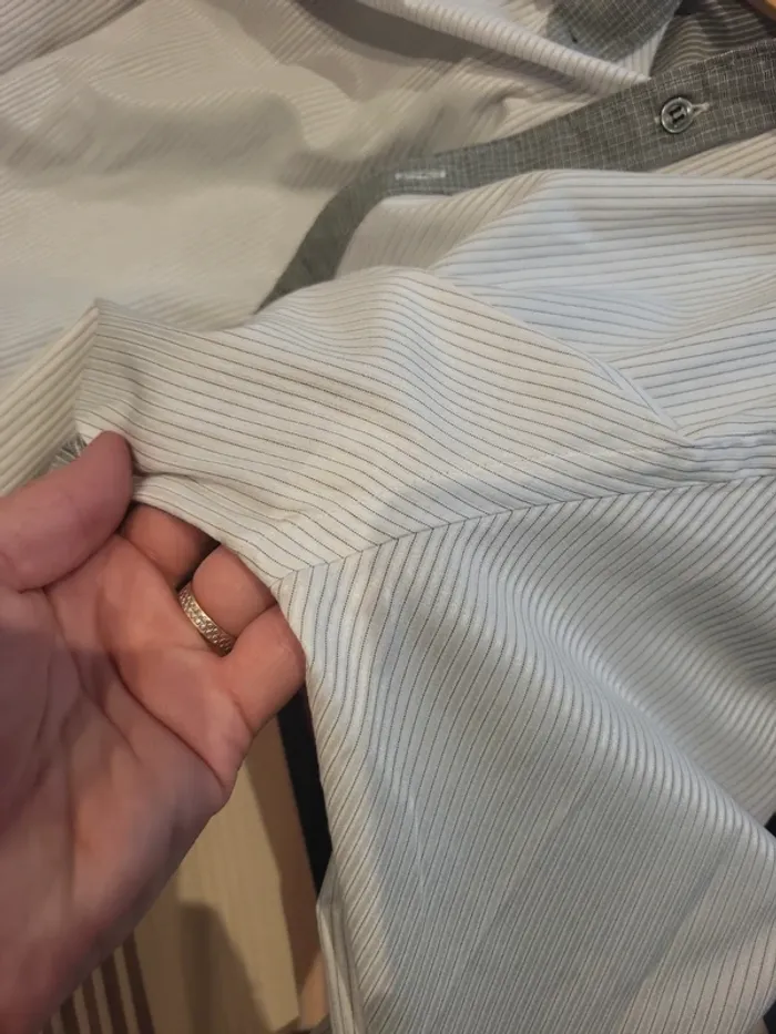 Chemise habillée homme cintrée taille 40 - photo numéro 11