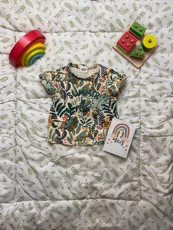 teeshirt manches courtes à motifs feuillage 12 mois  tape à l'oeil