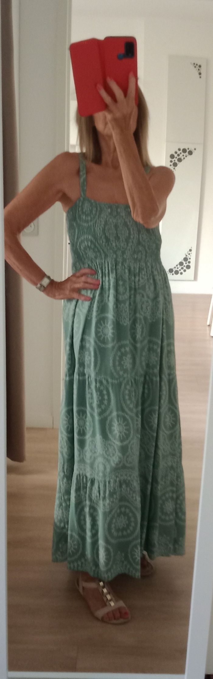 Robe longue Vert - photo numéro 7