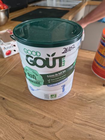 Lait infantile good goût