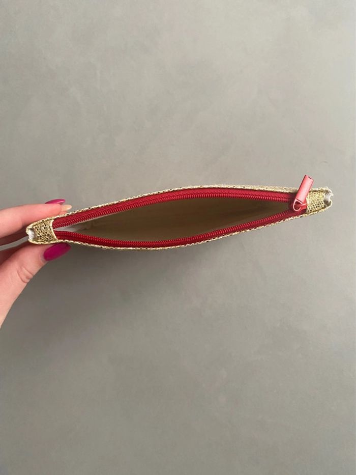 Pochette pailletée doré - photo numéro 2
