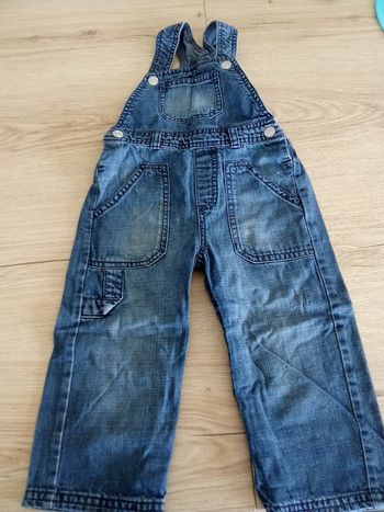 Salopette garçon en jean