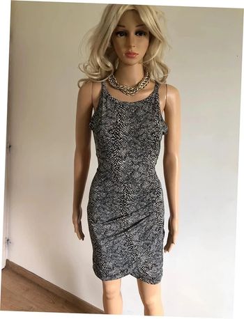 Robe imprimée python neuve sans manches Morgan taille XS (valeur 55€)