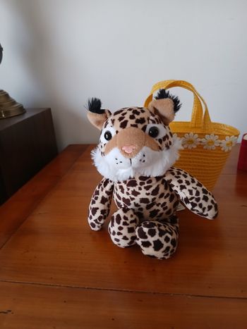 Doudou-Peluche Bébé Lynx *22 cm