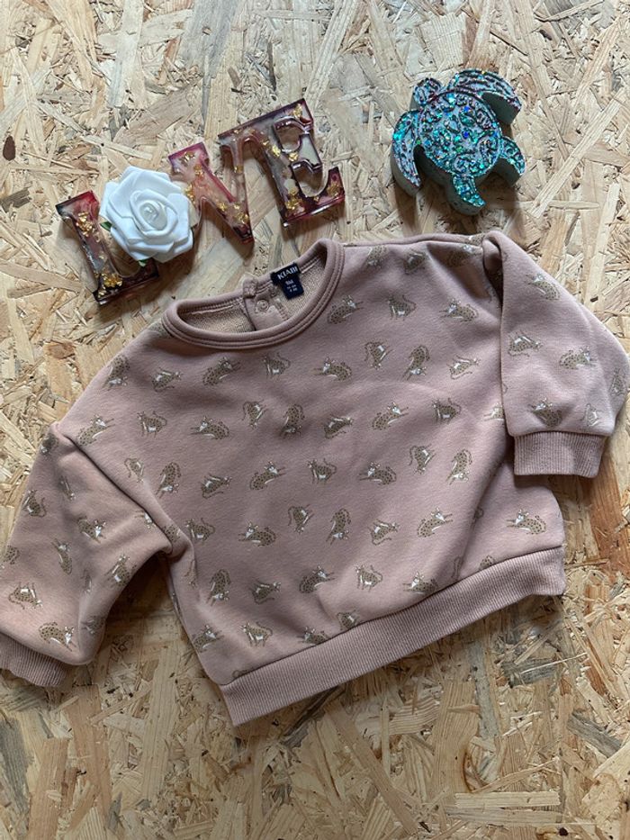 Sweat-shirt adorable motif animalier Kiabi