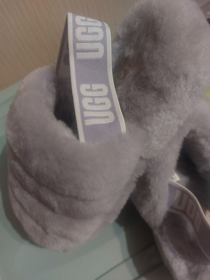 Pantoufle  mauve - photo numéro 2