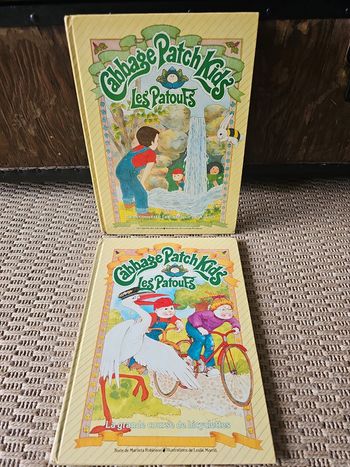 Livres cabbage patch kids les patoufs vintages