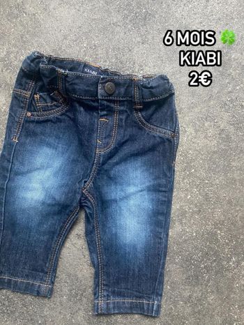 Jean 🍀 6 mois 🍀 Kiabi