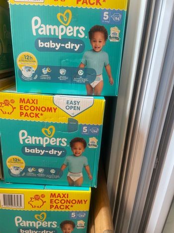 Couchés Pampers 